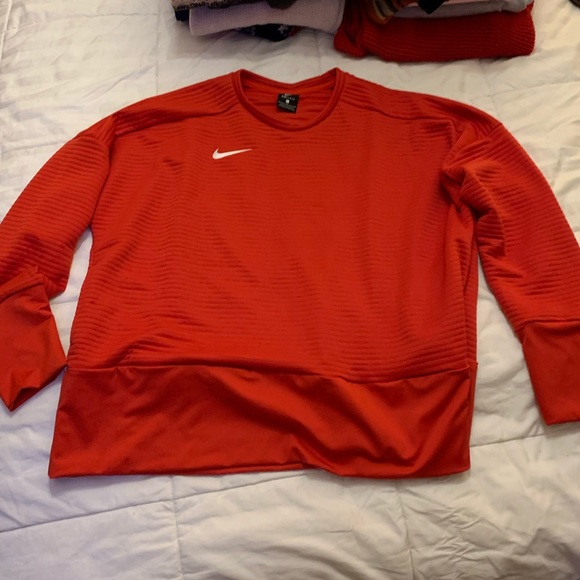 Nike Tops - Nike Sweater/PullOver Ribbed-Shorter Body-POCKETS